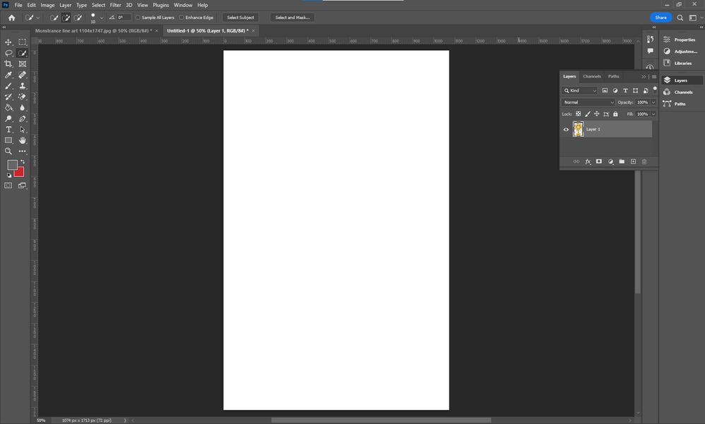 5a. pasted into a new document - thumbnail shows it worked but the canvas is blank.png