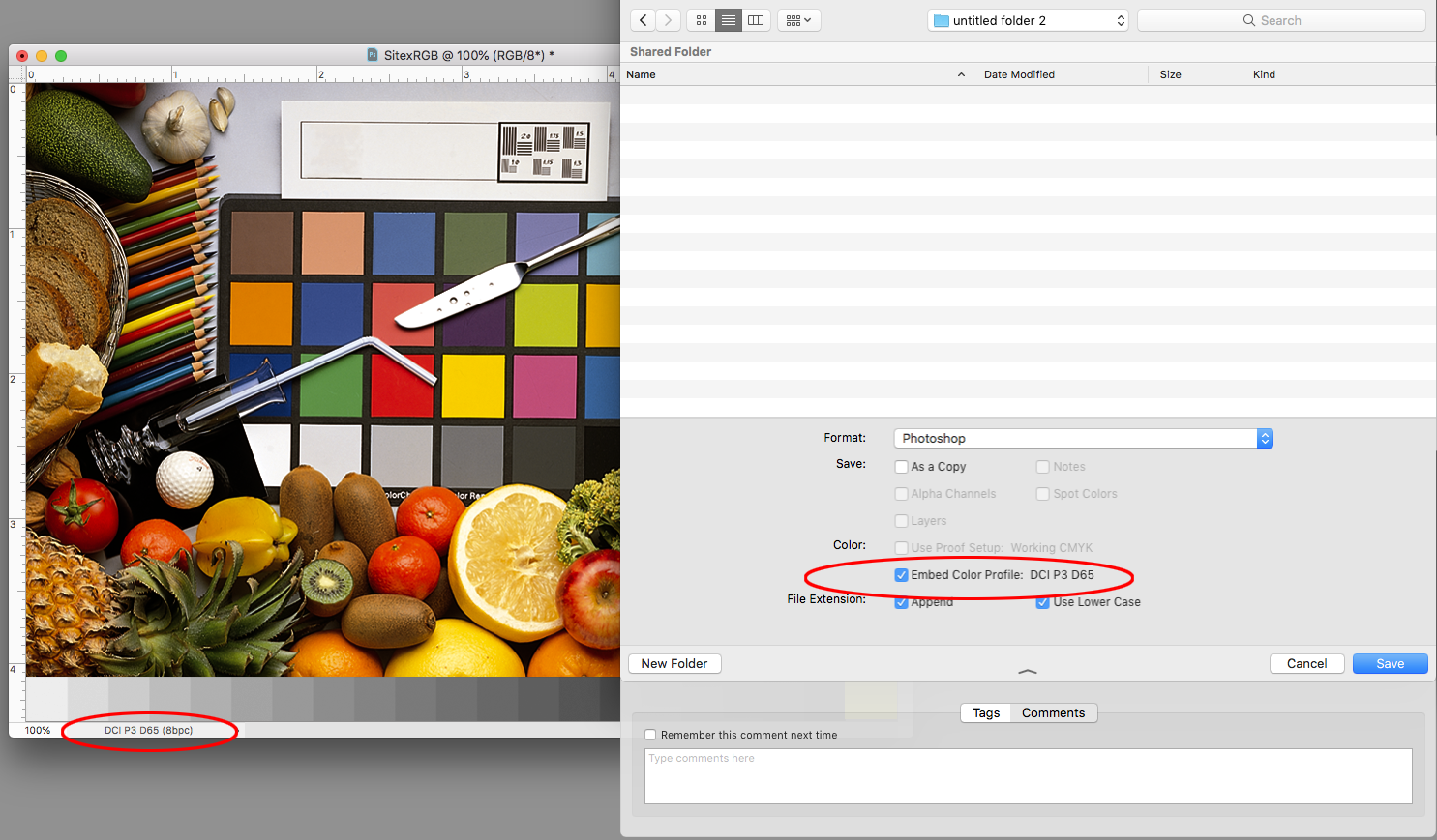 P3 color space and CS5 - Adobe Support Community - 10824043