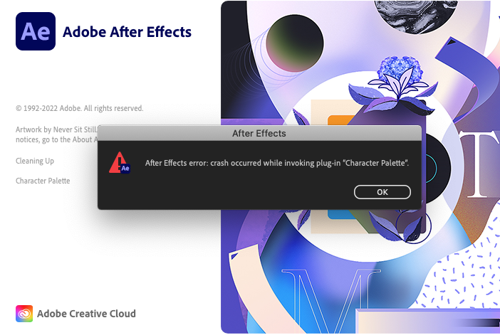 not letting me download adobe after effects