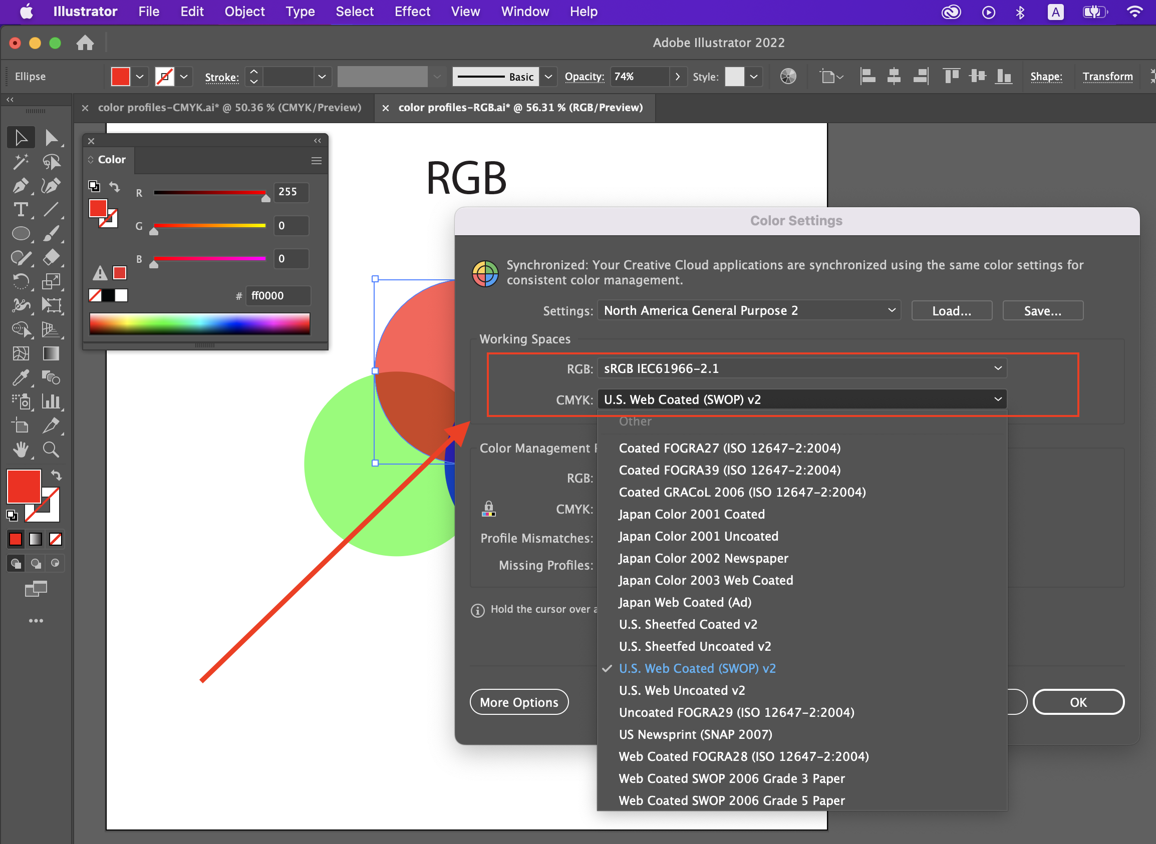 Solved: Color Profile In Psd And Png - Adobe Community - 12957498