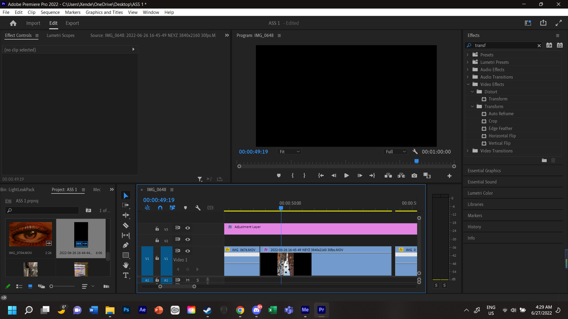 Adobe Premiere Pro Missing Clip when export - Adobe Community - 13031334