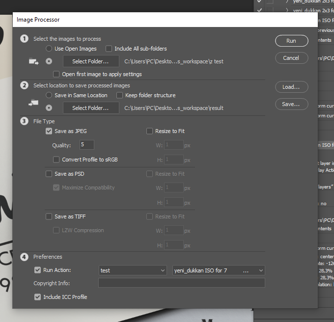 Solved: Image Processor works fine but gives a script aler... - Adobe ...