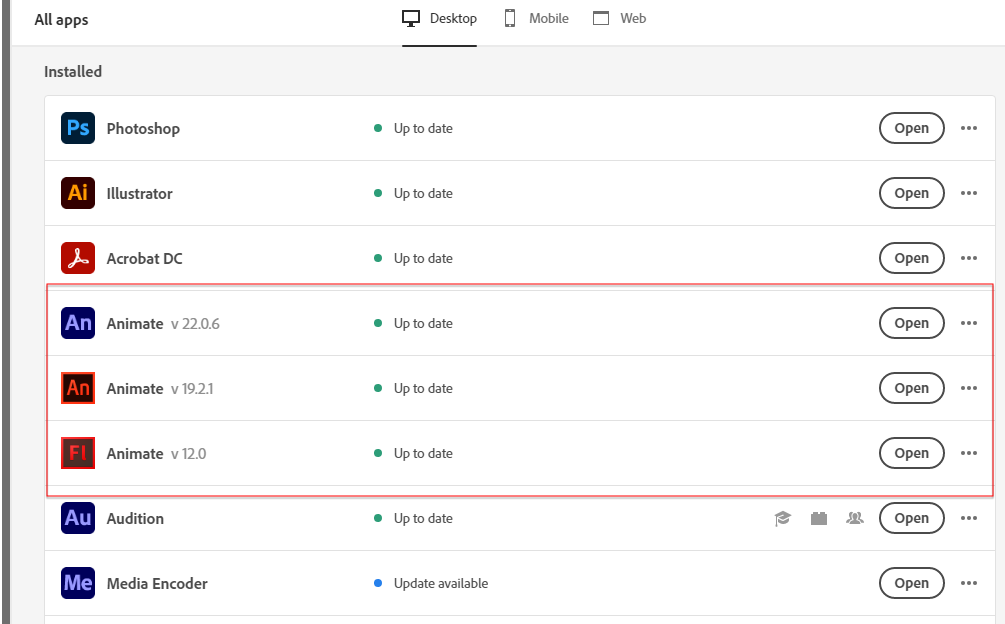 Adobe Animate 2019 won't open on Windows 11 Adobe Community 13030605
