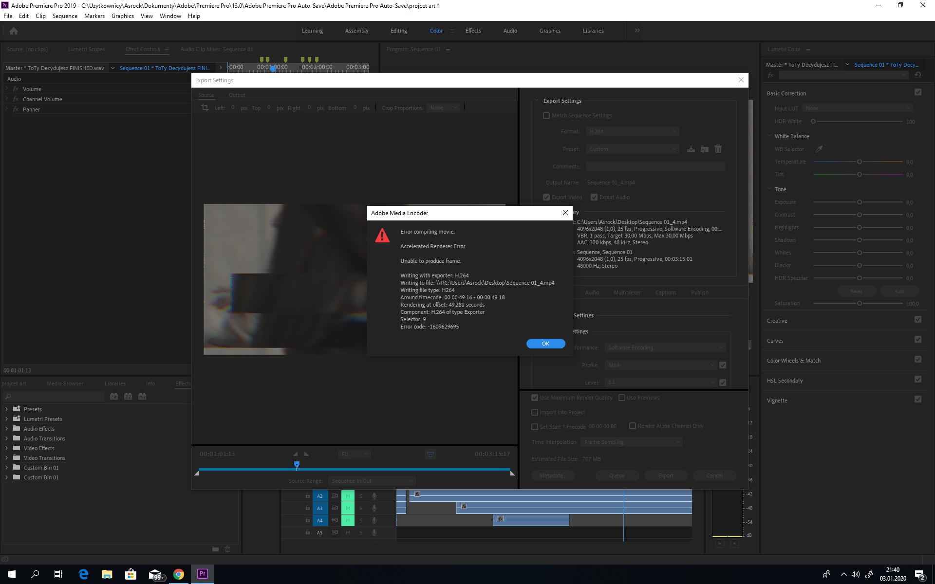 adobe premiere pro how to render video