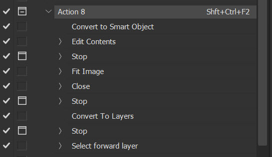 Solved: Action Not Continuing When A Shortcut Is Assigned ... - Adobe ...