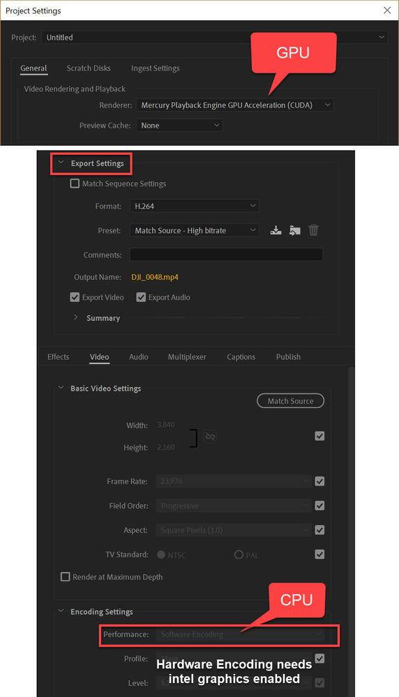 Adobe premiere pro cuda vs opencl online