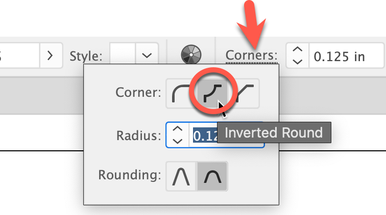 Solved: Re: How to draw a rounded rectangle with concave c... - Adobe ...