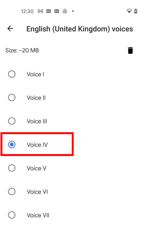 how to change voice in messenger call android