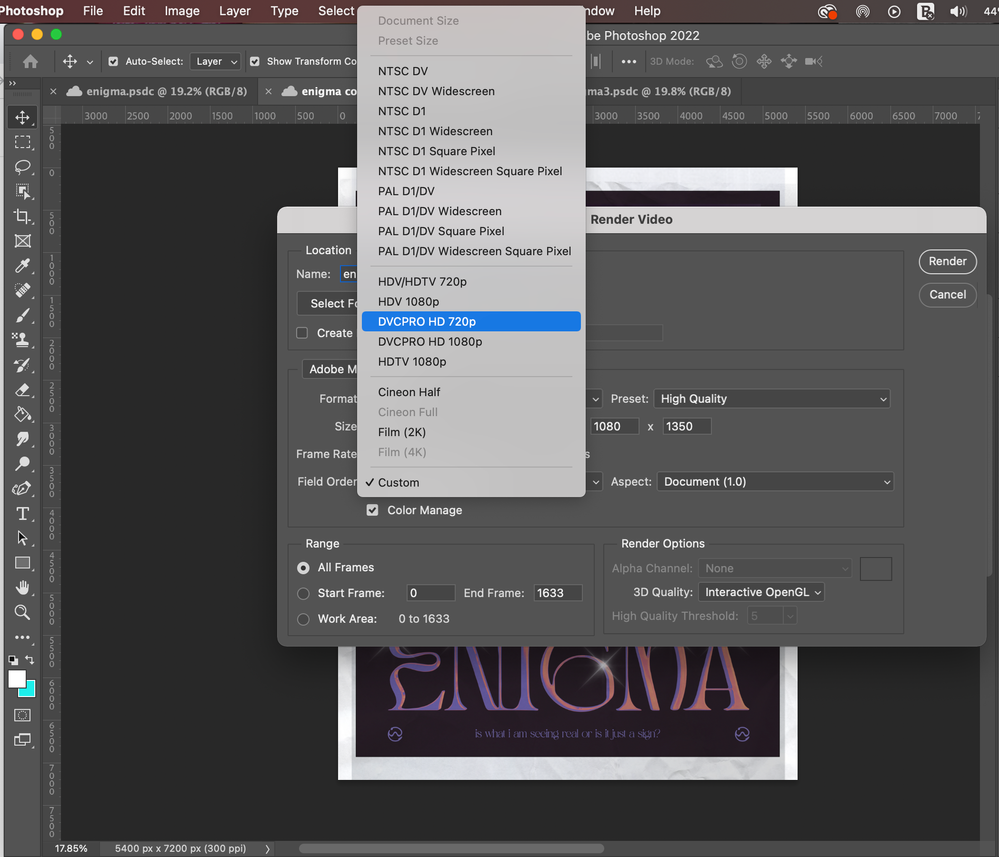 Rendering Video Canvas Size Is Greyed Out Adobe Community 13099259   True