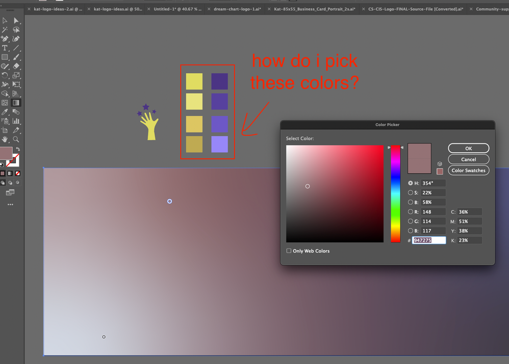 Solved How To Use The Eyedropper Tool In Colour Picker Adobe Support   True