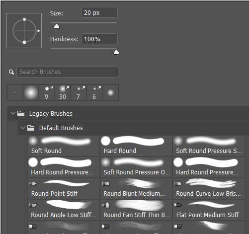 Can't Find Reset Brush Option in Brush Setting Pho... - Adobe Community ...