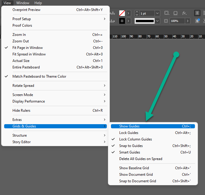 Solved: Pink square for the margin not visible - Adobe Support ...