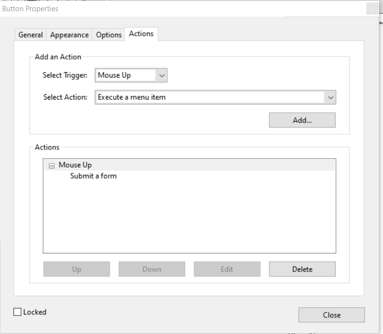 Unable To Submit A Pdf Using Submit Button To Shar... - Adobe Community ...