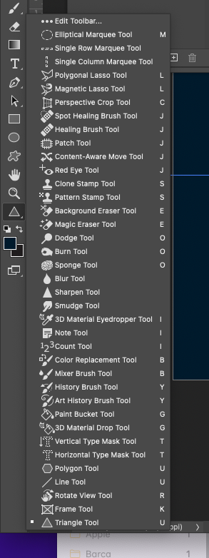 Solved: Missing triangle tool - Adobe Community - 12007672