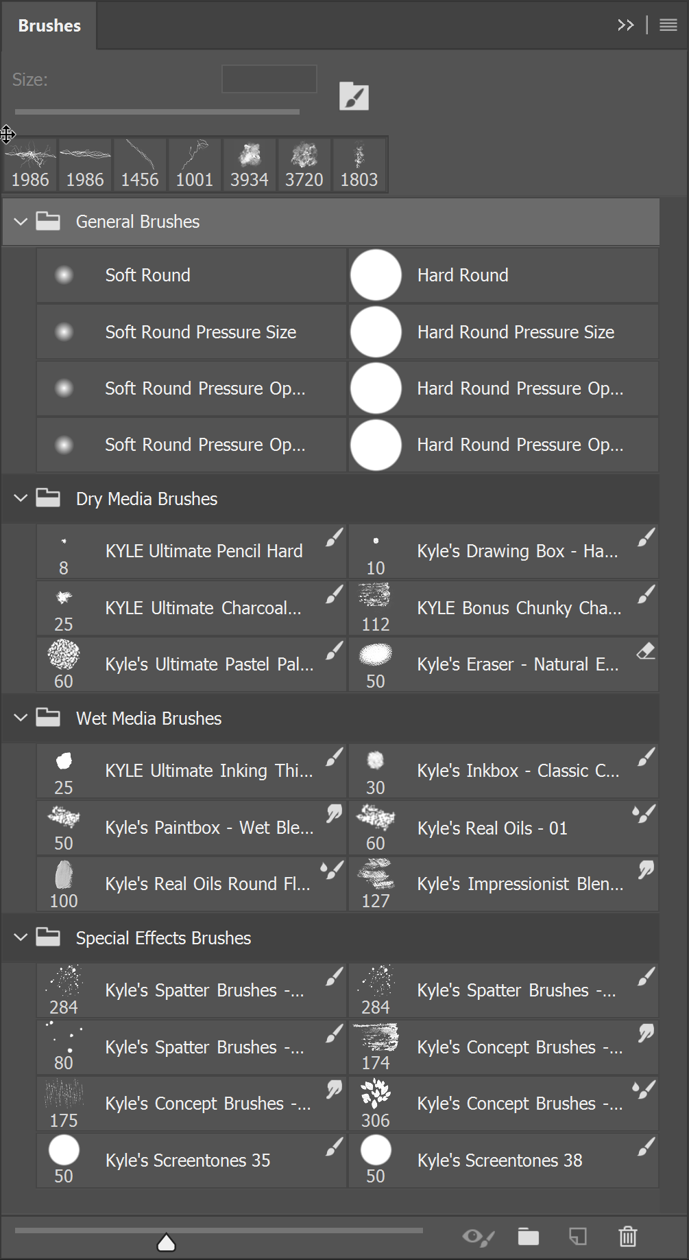 Custom brushes disappeared from brush manager Adobe Community 10610297