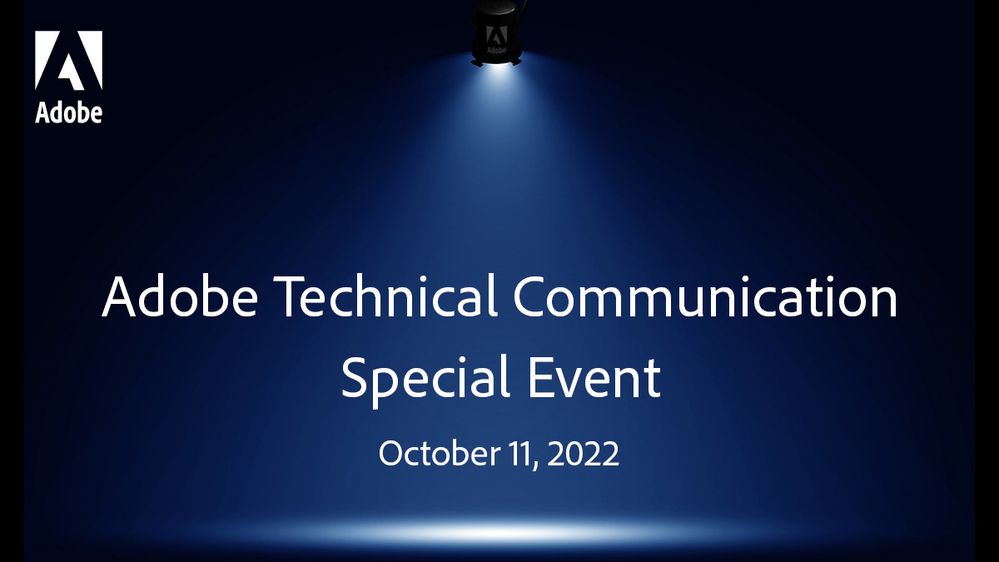 Adobe Special Event