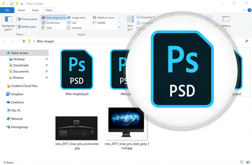 icona del file Photoshop