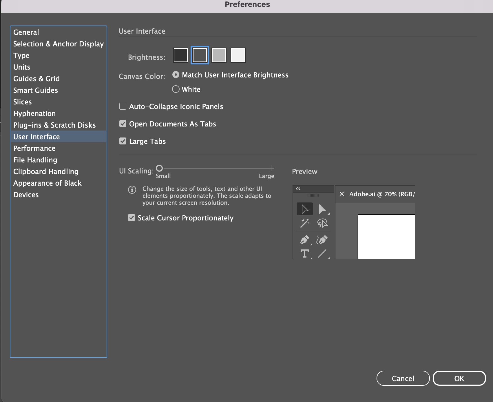 My drop down boxes in ai are too dark to read. How... Adobe Support Community 13148008