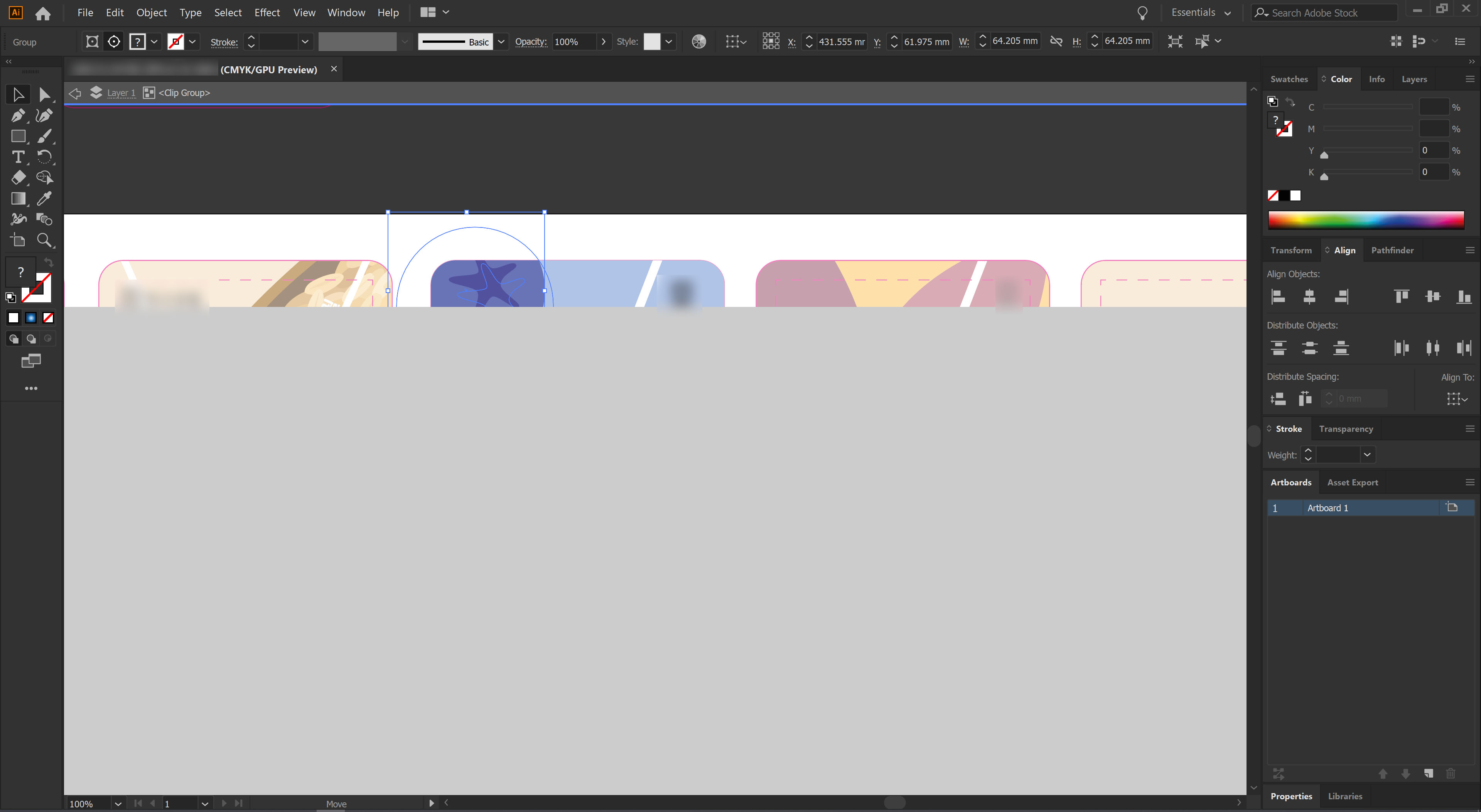 Grey box appears during working on illustrator Adobe Support
