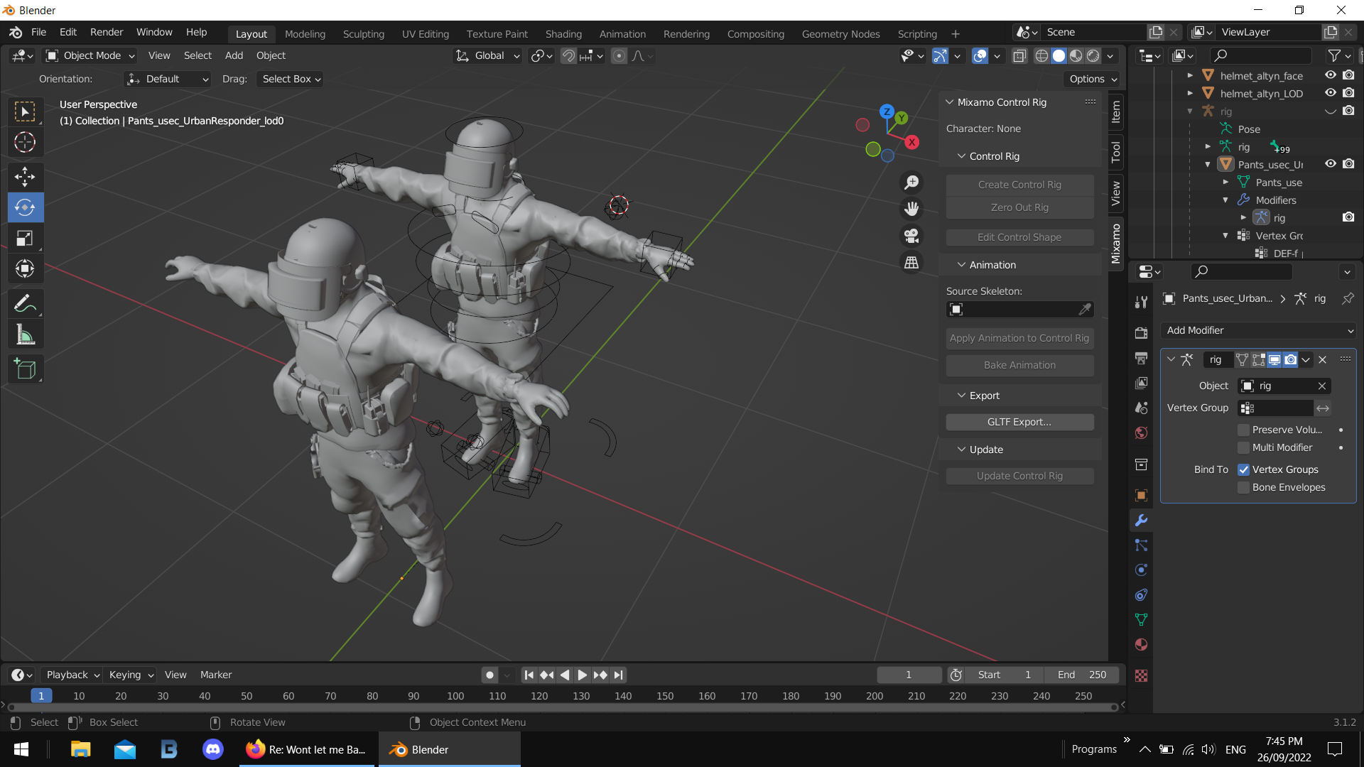 Wont Let Me Bake Animation To Mixamo Rig Blender 3... - Adobe Community ...