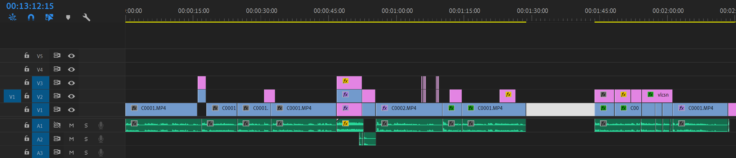 adobe premiere pro delete space between clips