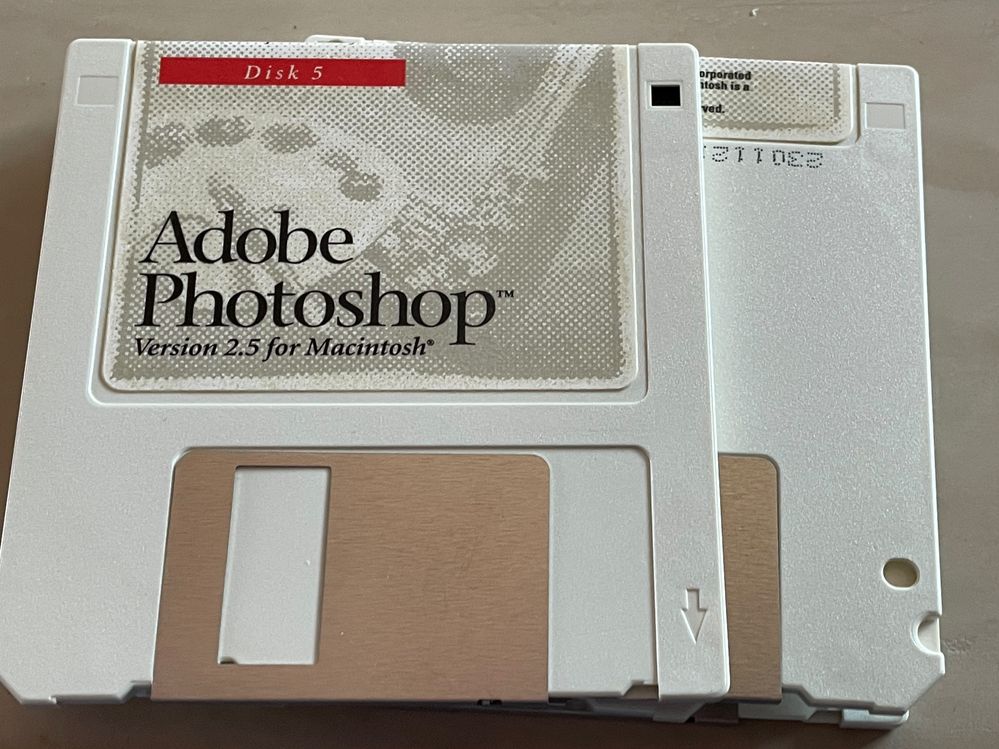 Photoshop 2.5 Floppies