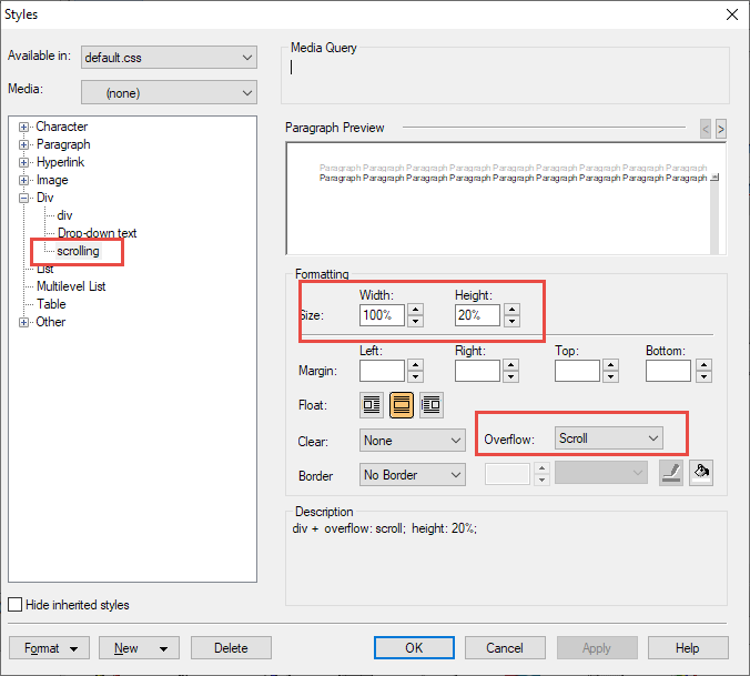robo help 2019 text box + scroll bar Adobe Community 13256978