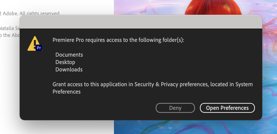 Solved: Can't Open Premiere Pro B/c Of Permission Issue - Adobe ...