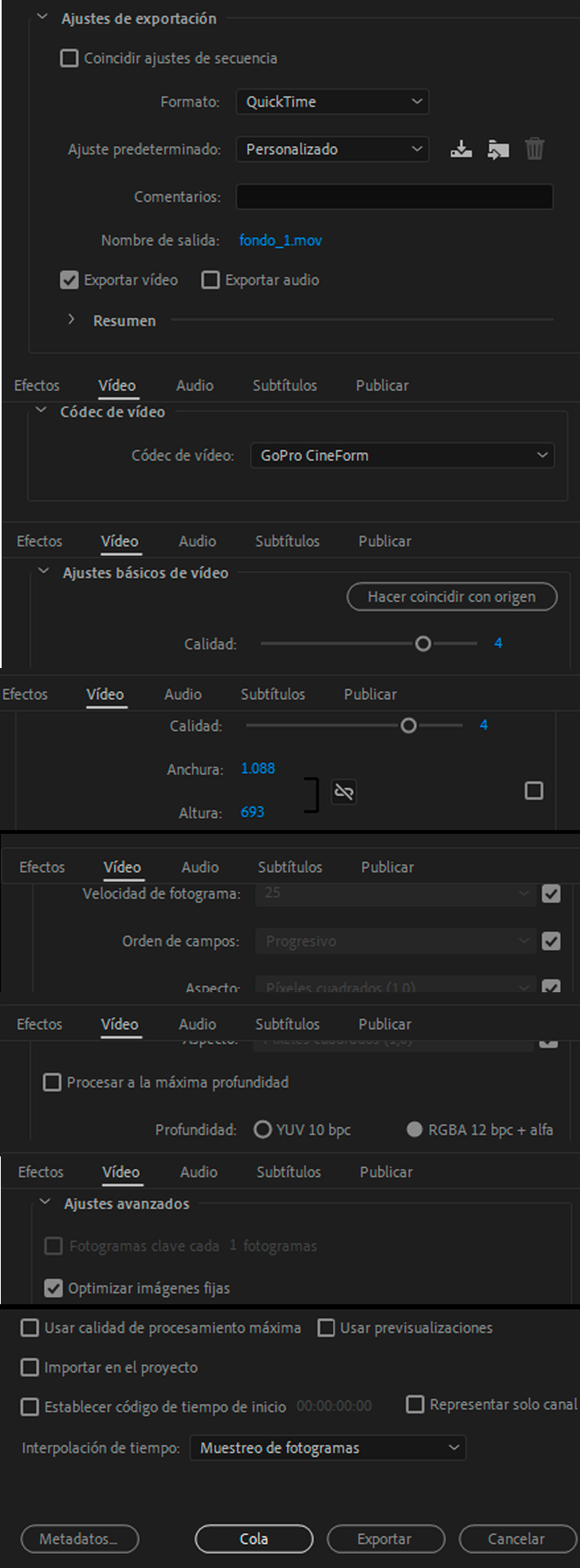 Solved Why are my MOV files so big? Adobe Community 13289875