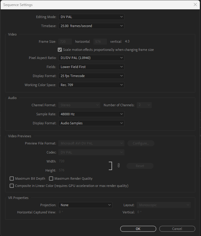 PAL sequence settings.png