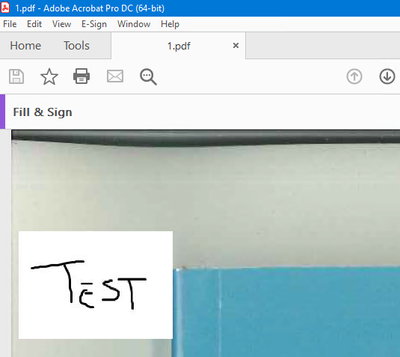 BUG Problem when adding signature image in Adobe Adobe