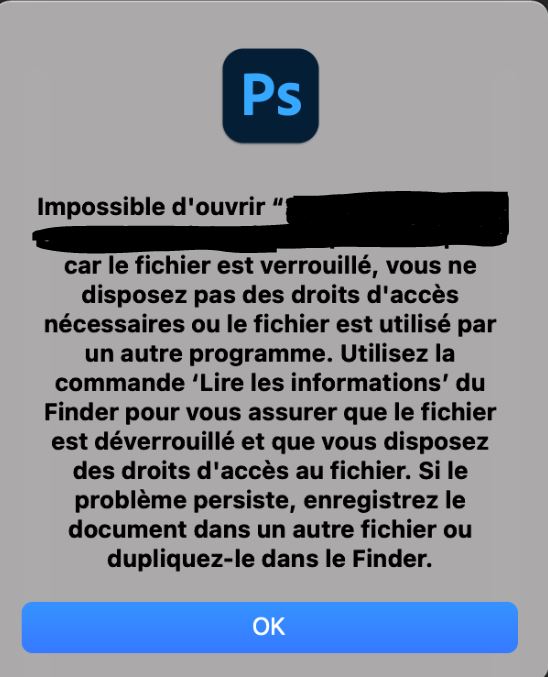 comment fermer un fichier pdf bloqué