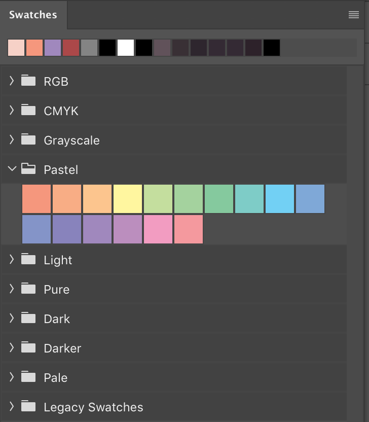 create pastel colours in photoshop