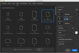 Choosing the A4 preset.png Choosing the A4 preset.png