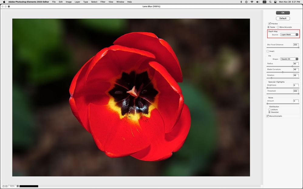 Combining A Layer Mask Selection with Layer mask G... - Adobe Support ...