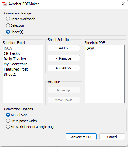 adobe pdf to excel formatting issues