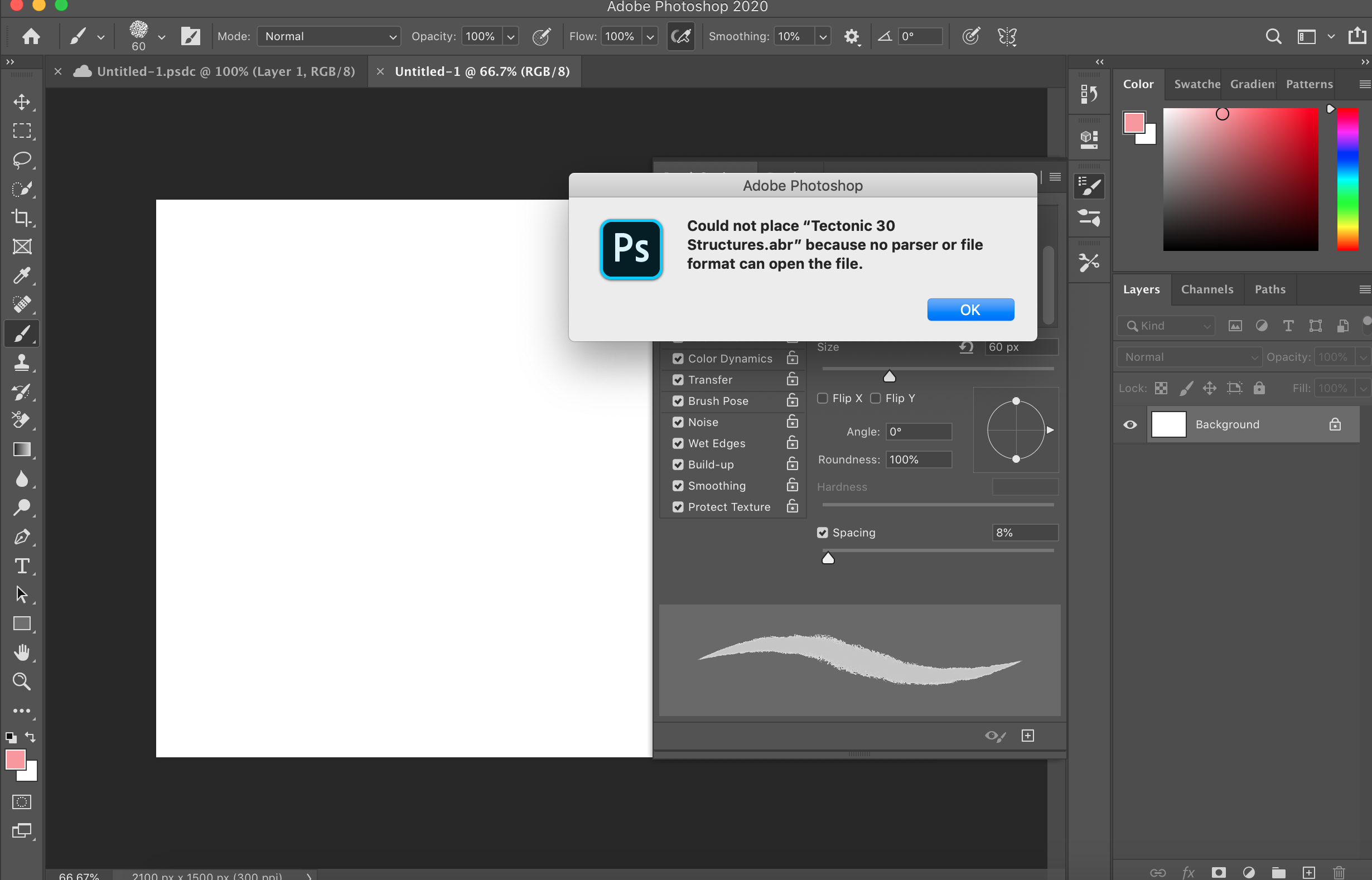 brush preset not saving Adobe Community 10872265