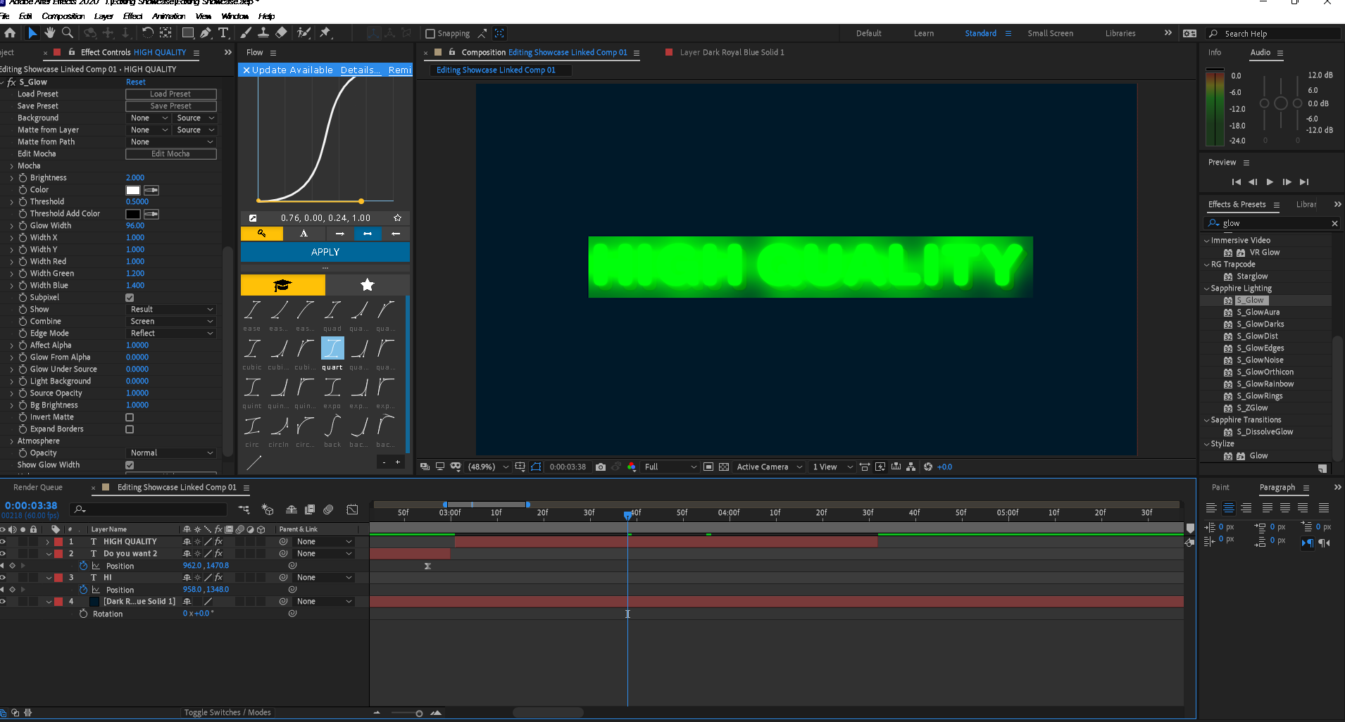 s glow after effects plugin download