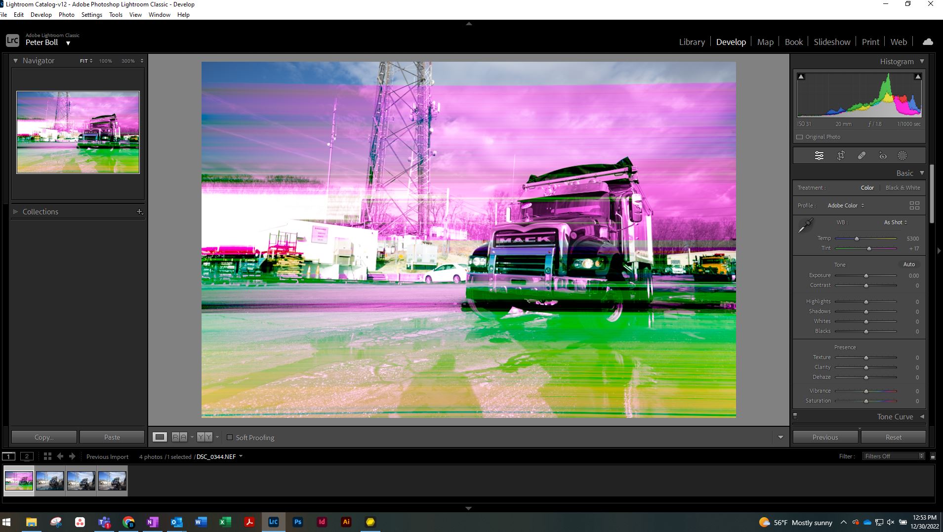 Distortion with new camera - Adobe Product Community - 13455048