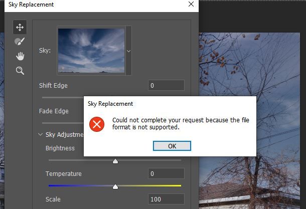 .Sky format wont import.JPG