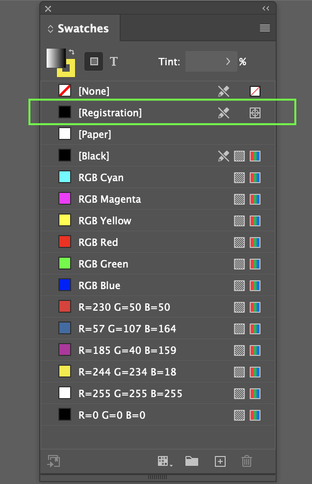 Solved: Registration In Swatches Panel - Adobe Community - 13464981