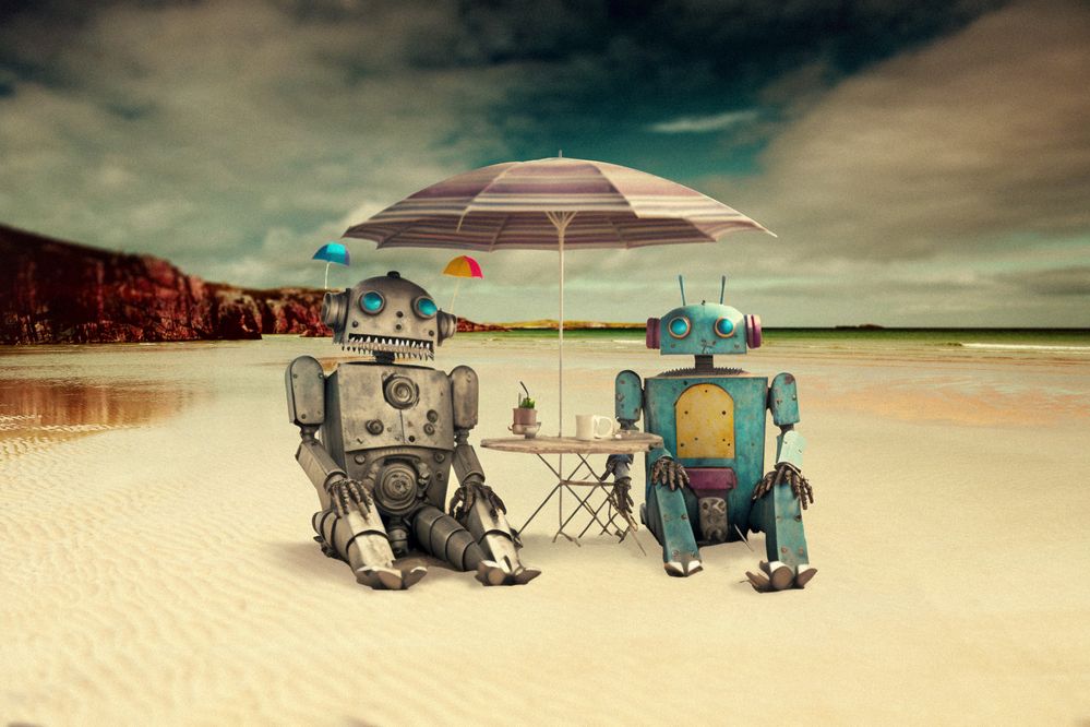 Robot summer, a century after humans became extinct.