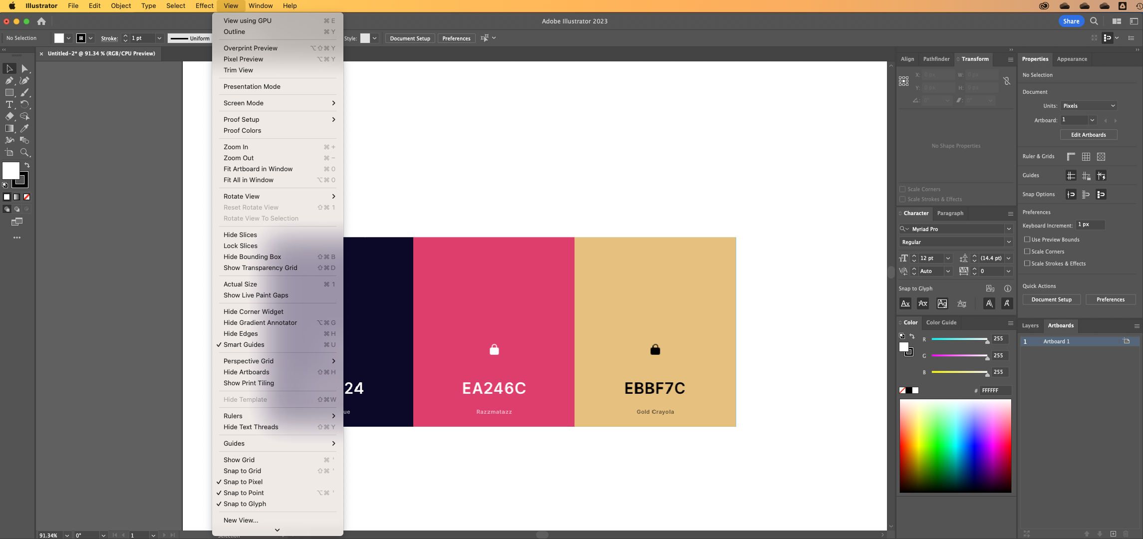Colors Muted & Dull in Illustrator 2023 (version 2... Adobe Community