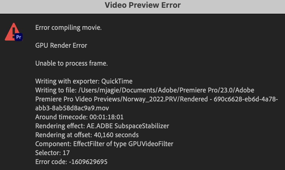 adobe premiere pro 2023 render