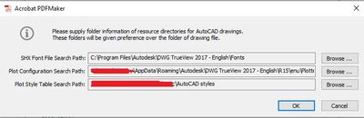 Create And Configure Pdf From Dwg File Using Inter Adobe Support Community