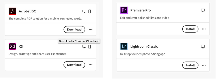 creative cloud single-app membership for acrobat pro dc download