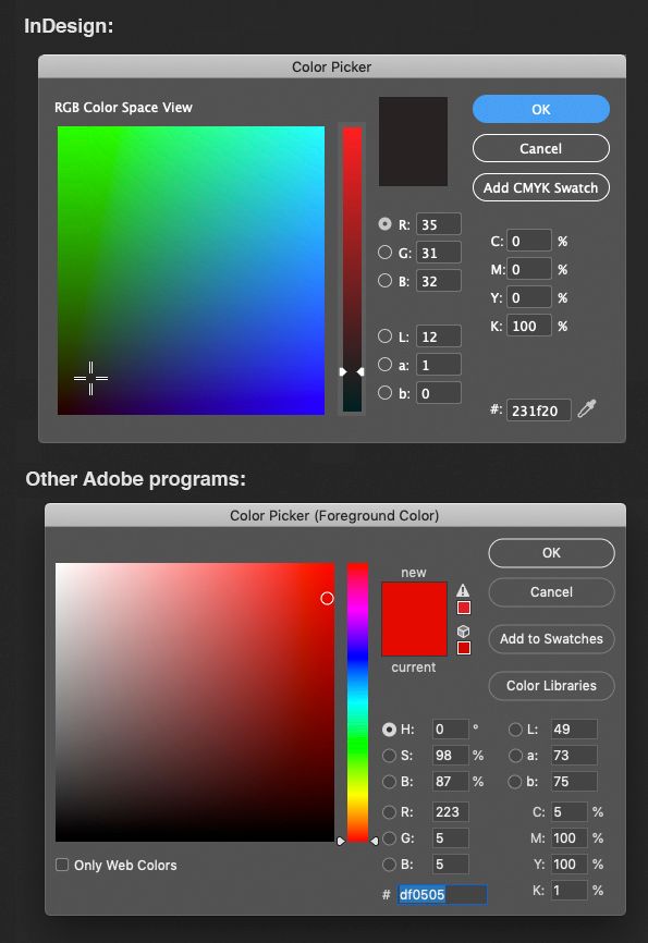 Solved: How Do I Change The Color Picker In InDesign (2019... - Adobe ...