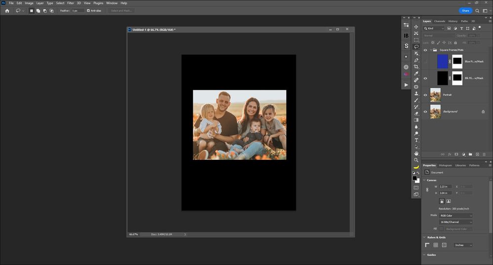 Eye Icon Off on Blue - Reveal Blk Mat
