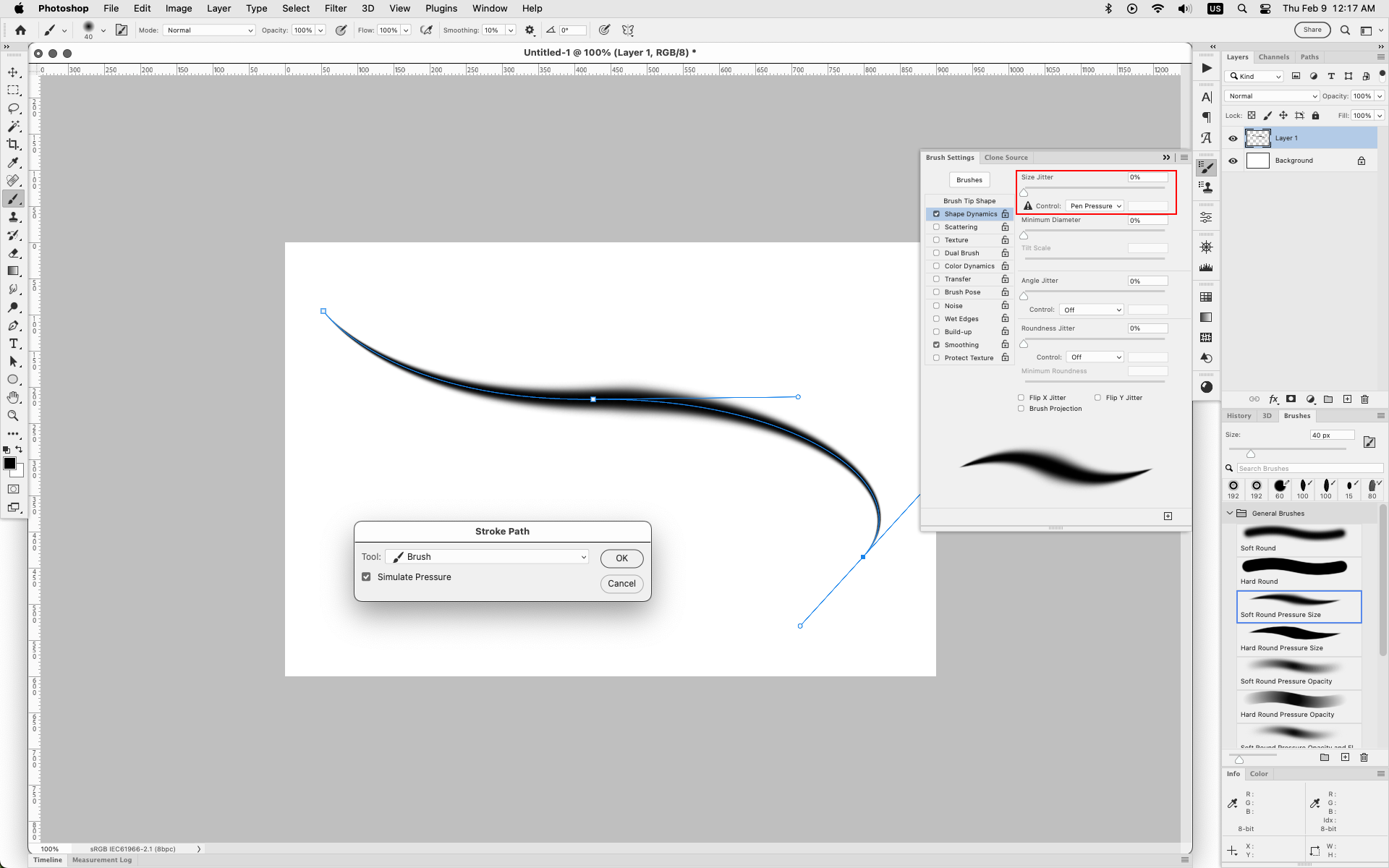 Advice on photoshop brush settings - Adobe Support Community - 13565603