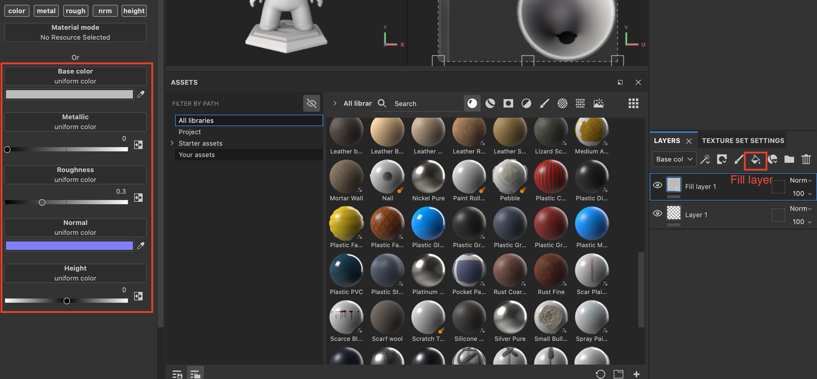 Solved: How to use 3D Materials optimized for Dimension (P... - Adobe ...